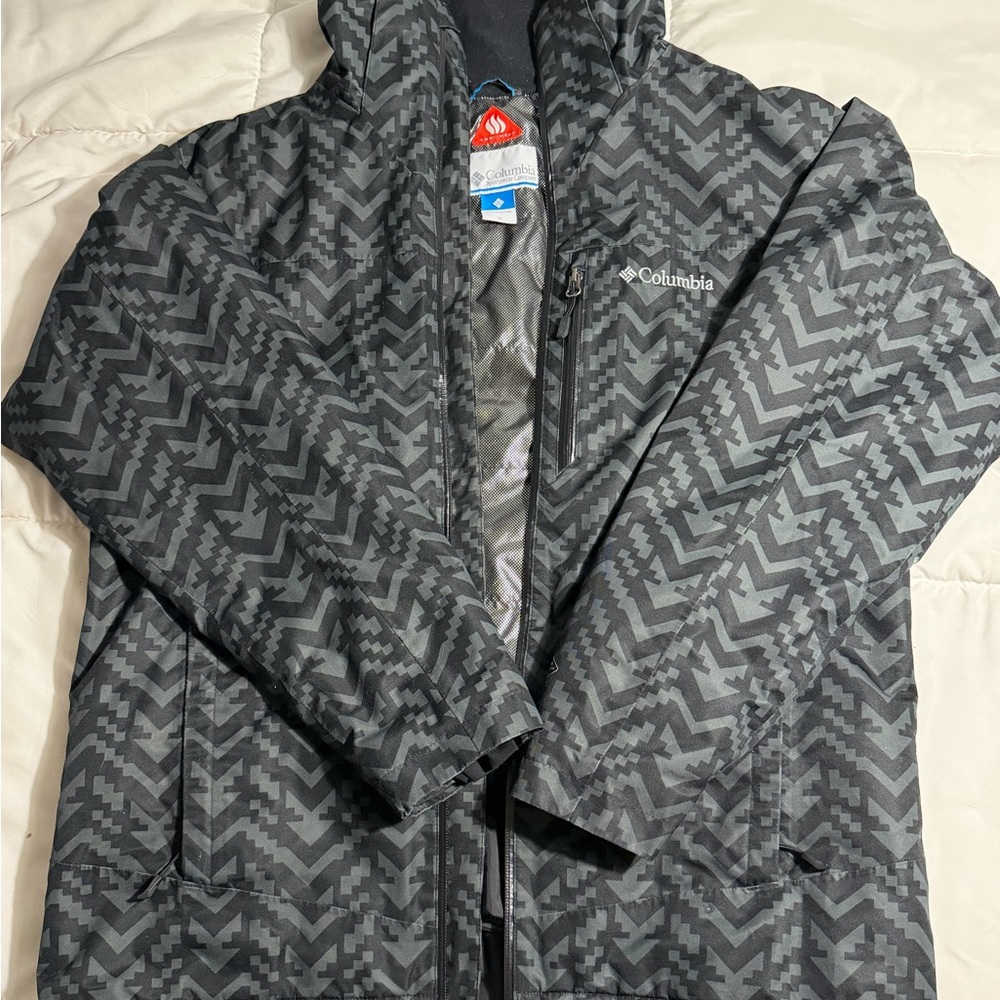 Columbia Gray Chevron Jacket